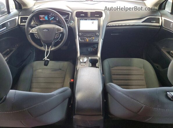 3FA6P0H78JR225510 2018 FORD FUSION Серый Вид панели приборов