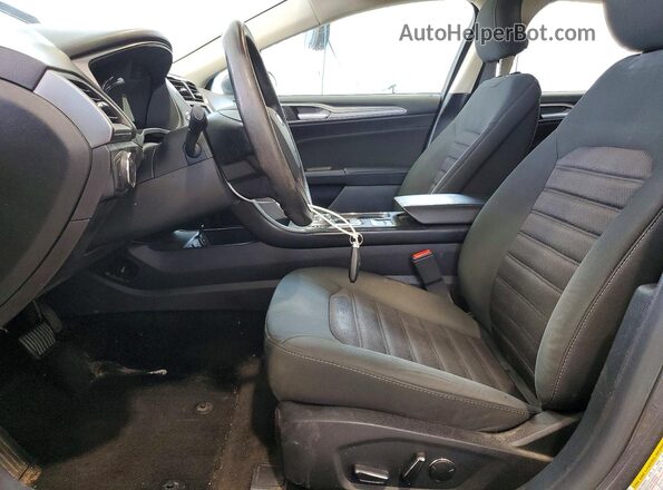 3FA6P0H78JR225510 2018 FORD FUSION Серый Вид салона спереди