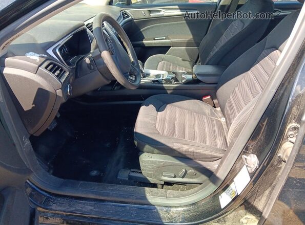 3FA6P0H79GR139518 2016 FORD FUSION Black Front interior view