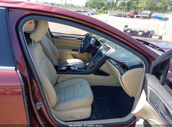 3FA6P0H79GR141883 2016 FORD FUSION Brown Սալոնի դիմացի տեսք