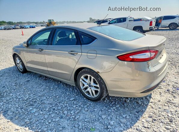 3FA6P0H79GR161423 2016 FORD FUSION Tan Задня ліва чверть