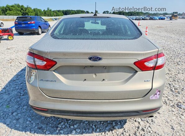 3FA6P0H79GR161423 2016 FORD FUSION Tan Вид ззаду