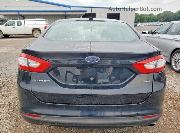 3FA6P0H79GR209969 2016 FORD FUSION Black უკანა ხედი