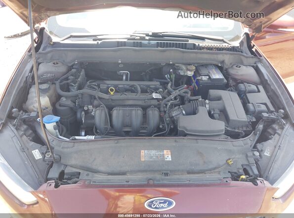 3FA6P0H79GR221488 2016 FORD FUSION Orange უკანა ხედი