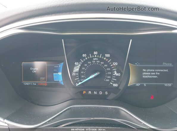 3FA6P0H79GR222950 2016 FORD FUSION Blue უკანა სავარძლების ხედი