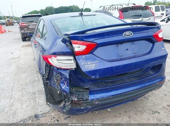 3FA6P0H79GR222950 2016 FORD FUSION Blue უკანა სალონის ხედი