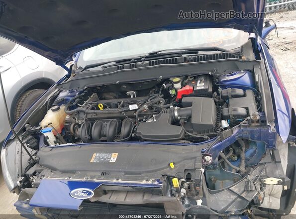 3FA6P0H79GR222950 2016 FORD FUSION Blue უკანა ხედი