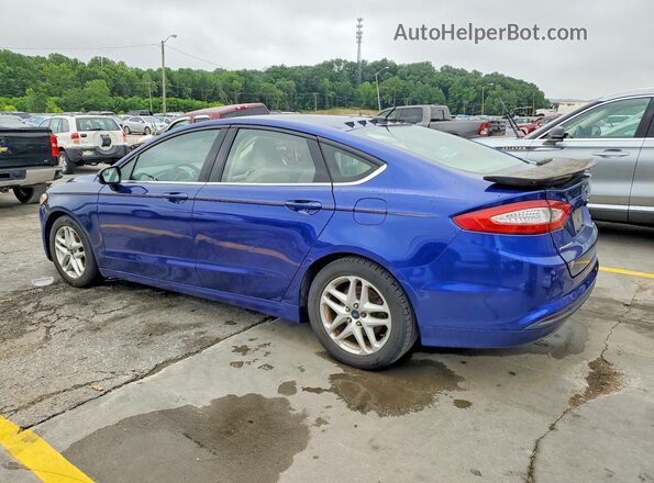 3FA6P0H79GR242227 2016 FORD FUSION Blue Trasero izquierdo