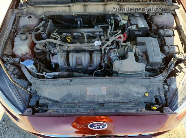 3FA6P0H79GR280119 2016 FORD FUSION Brown Սալոնի հետևի տեսք