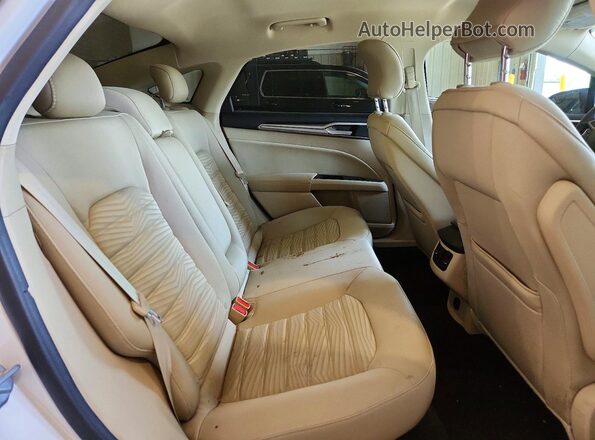 3FA6P0H79GR312308 2016 FORD FUSION Белый Вид задних сидений