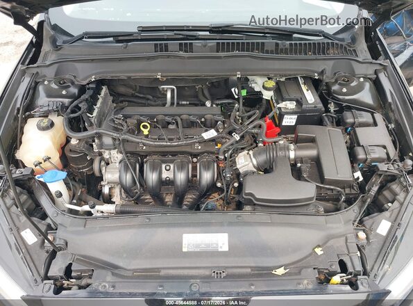 3FA6P0H79GR373724 2016 FORD FUSION Черный Вид сзади