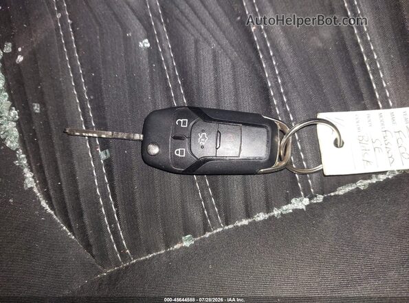 3FA6P0H79GR373724 2016 FORD FUSION Черный Вид панели приборов