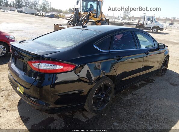 3FA6P0H79GR386716 2016 FORD FUSION Black Trasero derecho