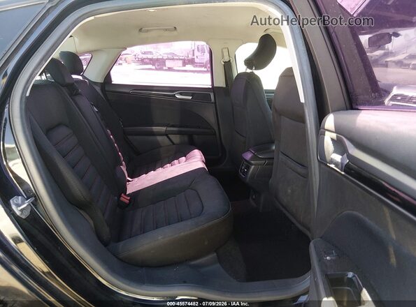3FA6P0H79GR386716 2016 FORD FUSION Black Vista de la etiqueta del VIN