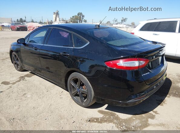 3FA6P0H79GR386716 2016 FORD FUSION Black Trasero izquierdo