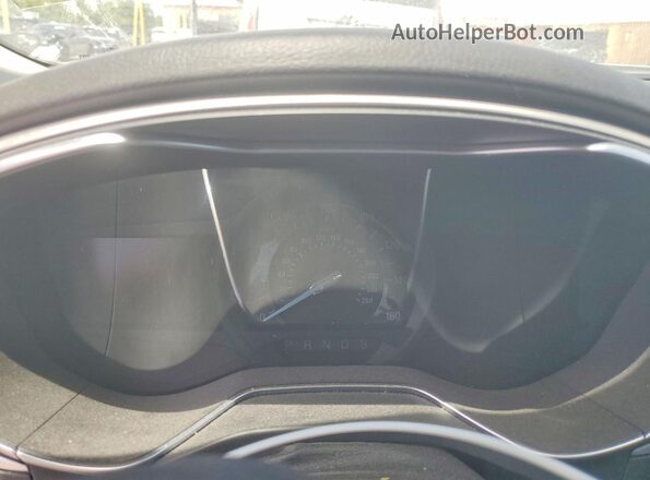 3FA6P0H79GR395433 2016 FORD FUSION Silver Widok zestawu wskaźników