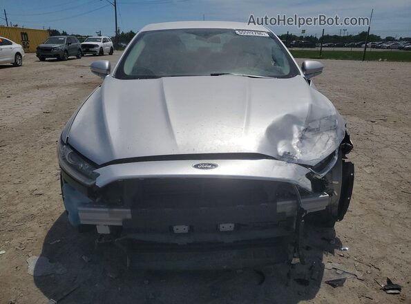 3FA6P0H79GR395433 2016 FORD FUSION Silver Widok z przodu