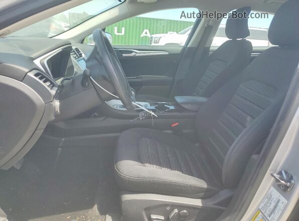 3FA6P0H79GR395433 2016 FORD FUSION Silver Widok wnętrza z przodu