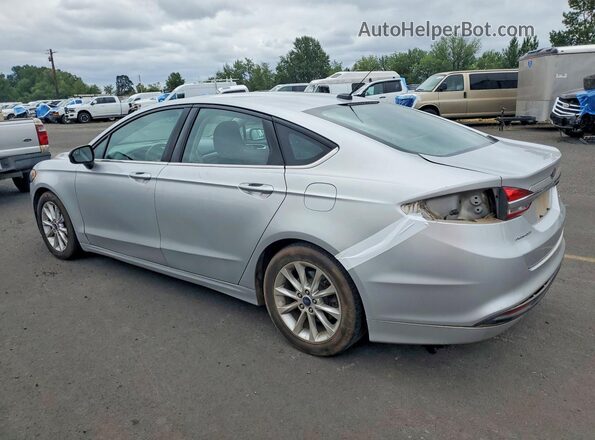 3FA6P0H79HR111302 2017 FORD FUSION Серебряный Задняя левая четверть