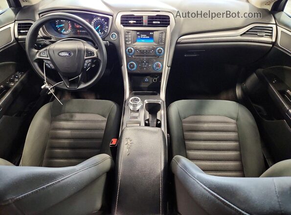 3FA6P0H79HR111493 2017 FORD FUSION Silver წინა პანელის ხედი