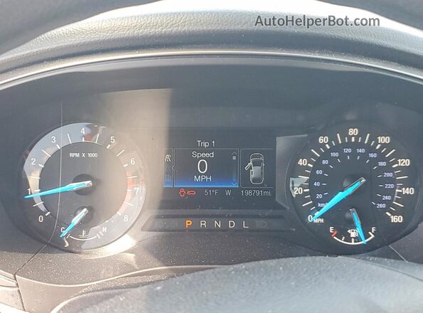 3FA6P0H79HR112515 2017 FORD FUSION Silver Սարքավորումների վահանակի տեսք