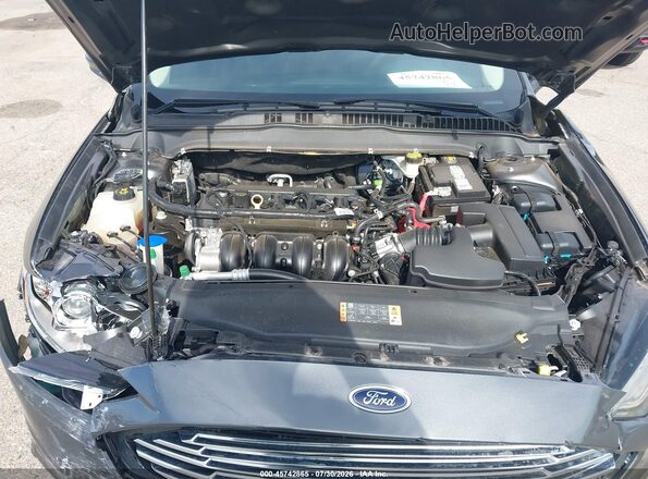 3FA6P0H79HR157907 2017 FORD FUSION Серый Вид сзади