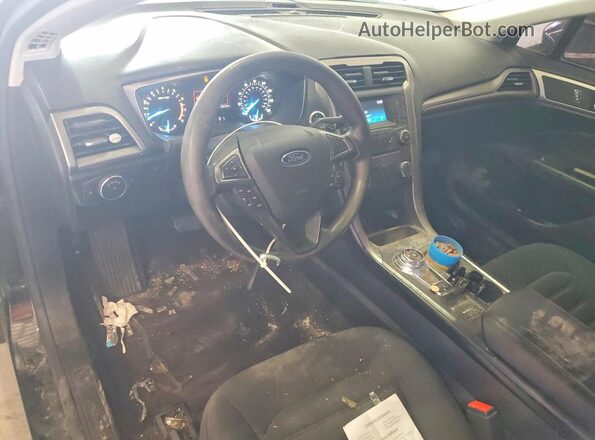 3FA6P0H79HR259112 2017 FORD FUSION Черный Вид панели приборов