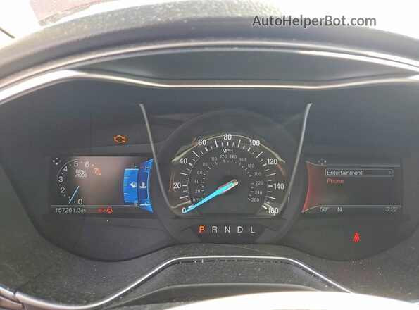 3FA6P0H79HR309247 2017 FORD FUSION Red Սարքավորումների վահանակի տեսք