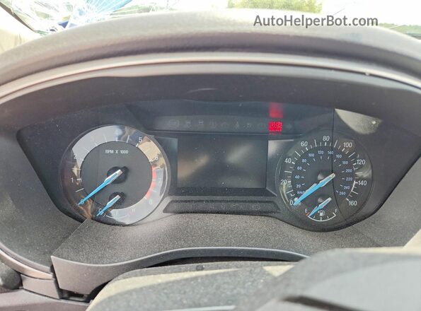 3FA6P0H79HR398088 2017 FORD FUSION Blue Widok zestawu wskaźników