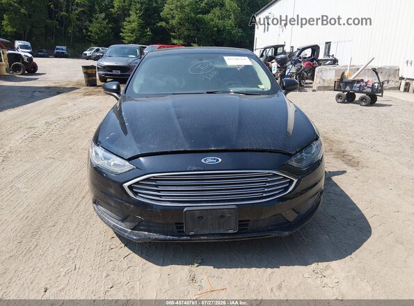 3FA6P0H79JR105845 2018 FORD FUSION Черный Вид щитка приборов