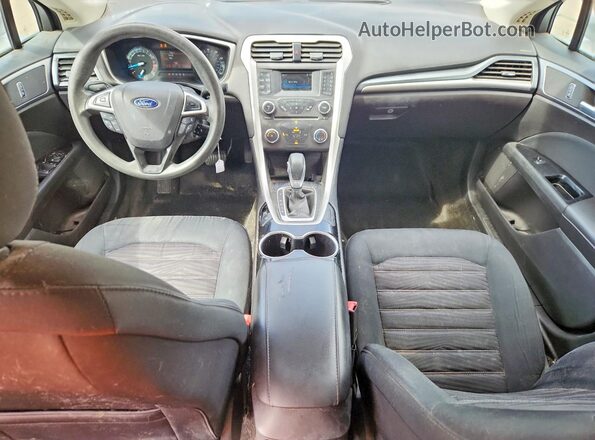 3FA6P0H7XGR147580 2016 FORD FUSION Silver Առջևի վահանակի տեսք