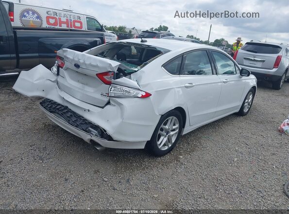 3FA6P0H7XGR380357 2016 FORD FUSION White Задня права чверть