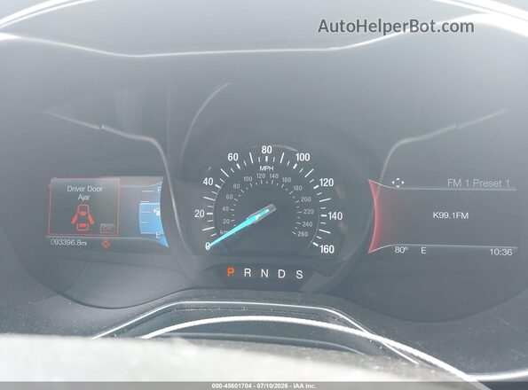 3FA6P0H7XGR380357 2016 FORD FUSION White Вид задніх сидінь