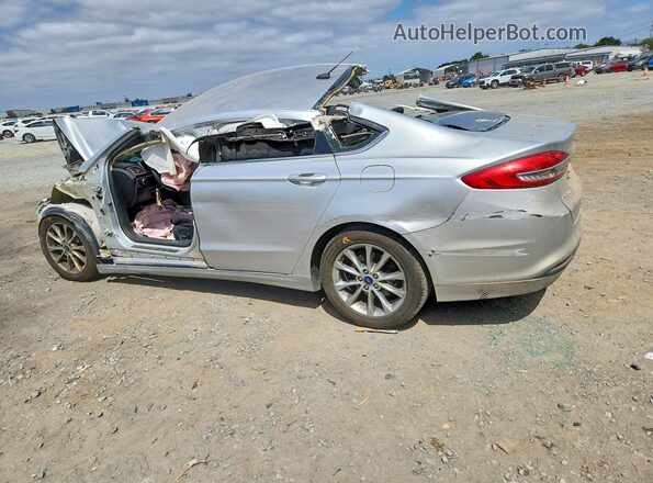 3FA6P0H7XHR150237 2017 FORD FUSION Silver Rear left