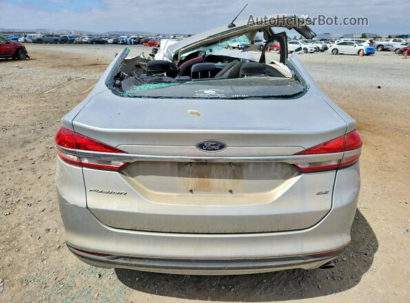 3FA6P0H7XHR150237 2017 FORD FUSION Silver Rear view