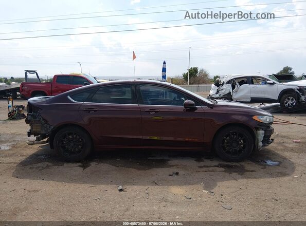 3FA6P0H7XHR207326 2017 FORD FUSION Burgundy Սալոնի 360 աստիճան տեսք
