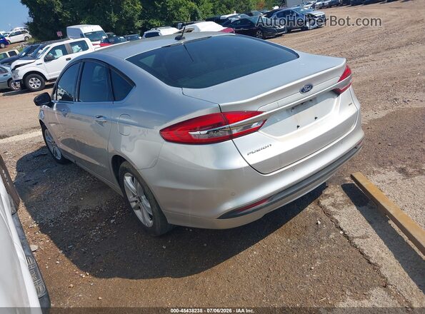 3FA6P0H7XJR107085 2018 FORD FUSION Silver უკანა მარცხენა