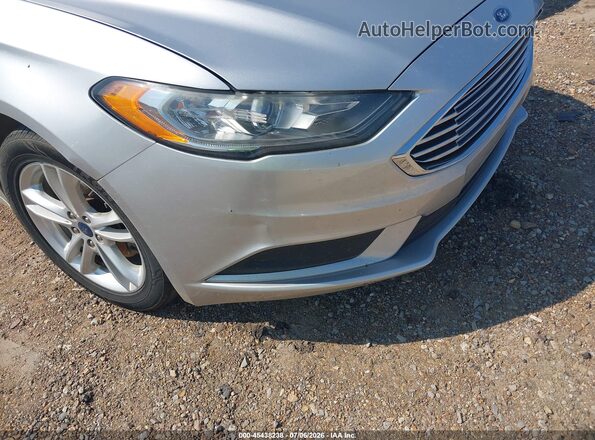 3FA6P0H7XJR107085 2018 FORD FUSION Silver წინა ხედი