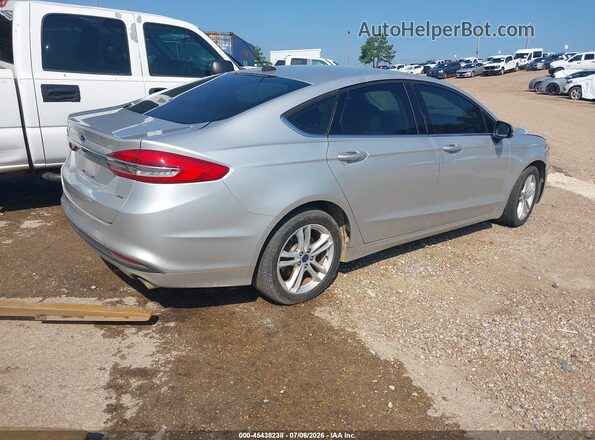3FA6P0H7XJR107085 2018 FORD FUSION Silver უკანა მარჯვენა