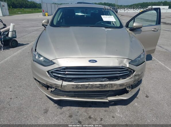 3FA6P0H7XJR108866 2018 FORD FUSION Gold Vista frontal