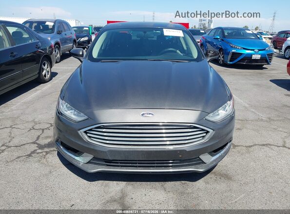 3FA6P0H7XJR110732 2018 FORD FUSION Серый Вид щитка приборов