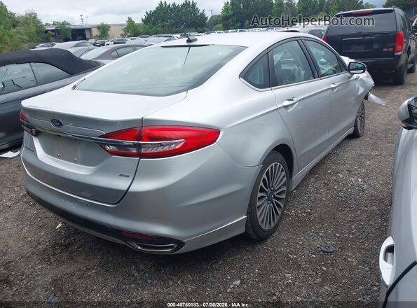 3FA6P0H7XJR270772 2018 FORD FUSION Silver Հետևի աջ