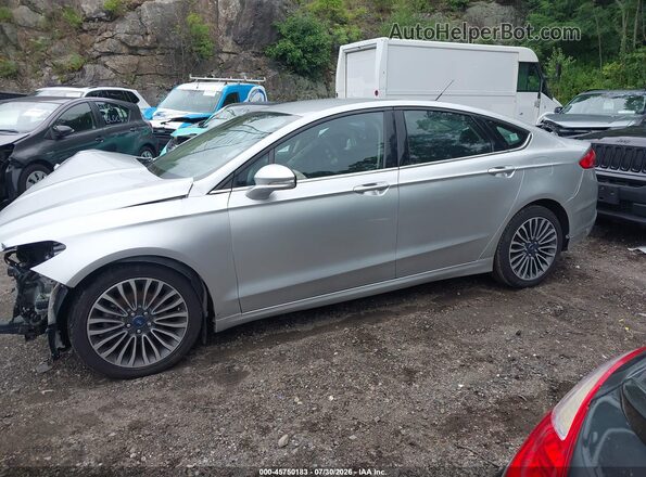 3FA6P0H7XJR270772 2018 FORD FUSION Silver Սալոնի 360 աստիճան տեսք