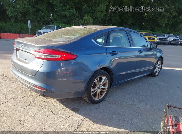 3FA6P0H7XJR277902 2018 FORD FUSION Blue უკანა მარჯვენა