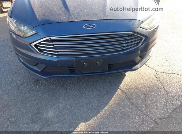3FA6P0H7XJR277902 2018 FORD FUSION Blue წინა ხედი