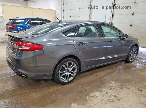 3FA6P0H90HR266399 2017 FORD FUSION Gray უკანა მარჯვენა
