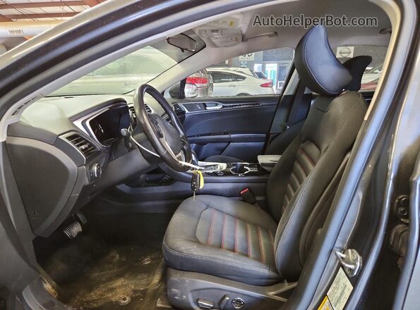 3FA6P0H91GR183000 2016 FORD FUSION Gray Front interior view