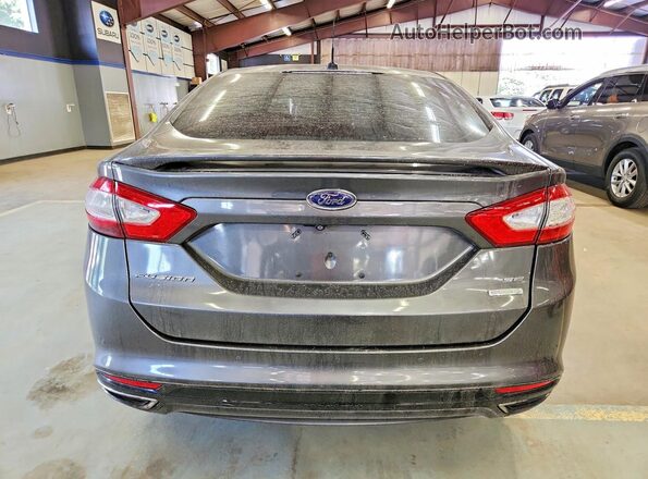 3FA6P0H91GR183000 2016 FORD FUSION Gray Rear view