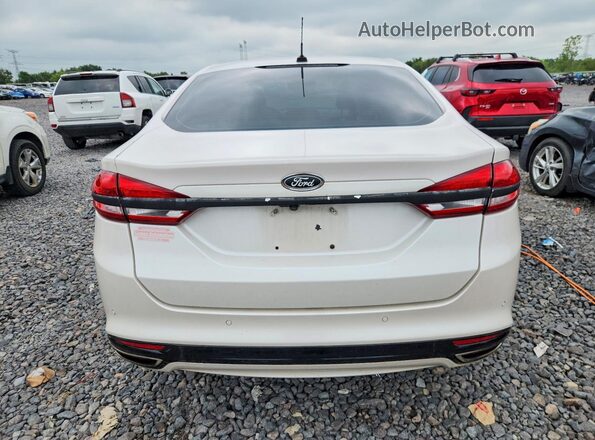 3FA6P0H93HR162487 2017 FORD FUSION White უკანა ხედი