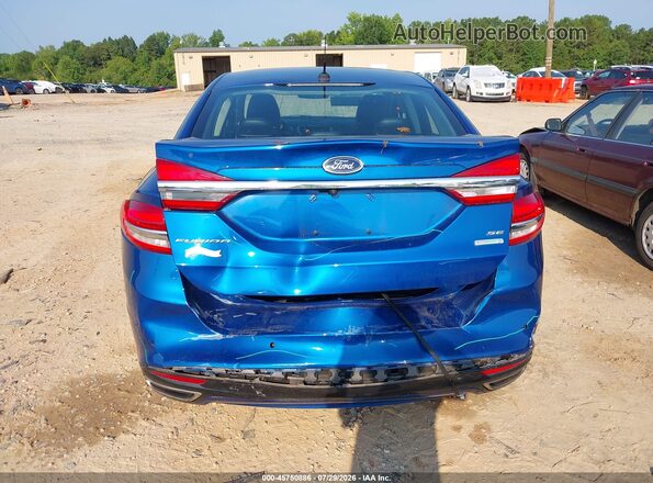 3FA6P0H93HR166247 2017 FORD FUSION Blue 